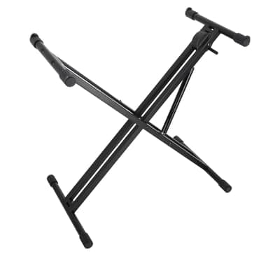 Rockville RKS-AIR Hydraulic Air Powered Keyboard Stand with DJ Table Shelf image 14