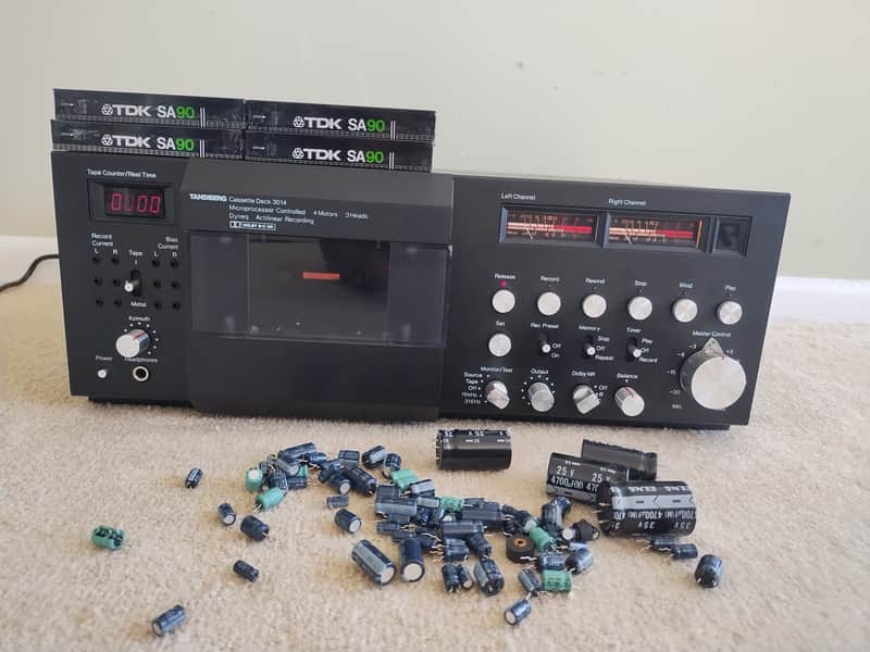 Tandberg 3014 Cassette Deck 90 Day Warranty Fully serviced and Recapped (MEMORIAL DAY SALE ) image 1
