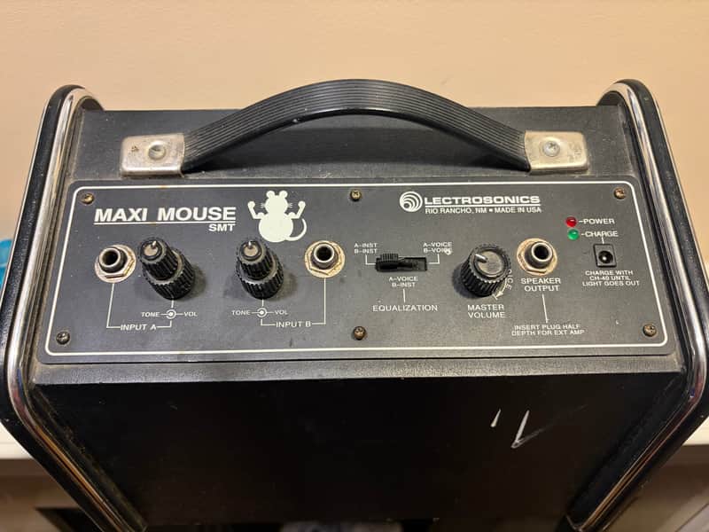 Lectrosonics Maxi mouse 1980’s - Black image 1
