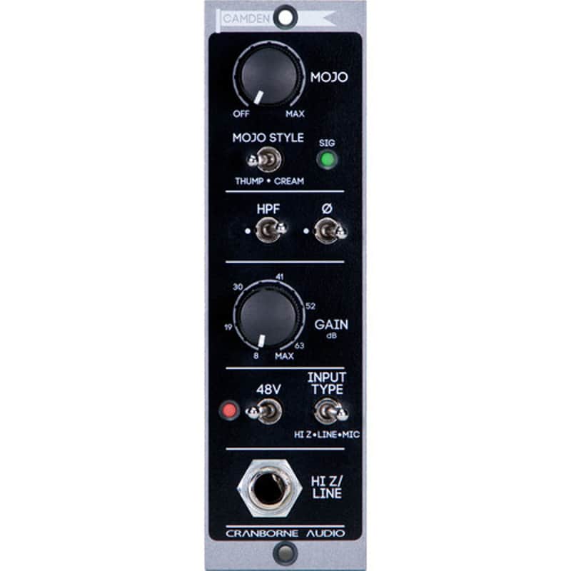 Cranborne Audio Camden 500 Series Microphone Preamp 2020 - Present - Black image 1