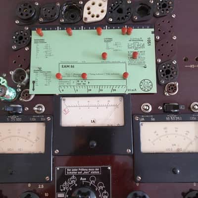 EAM86 Tube Telefunken TUNING INDICATOR MAGIC EYE image 5