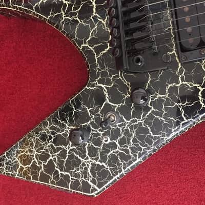 B.C. Rich Warlock Acrylic 1980's Crackle image 9