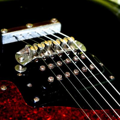 Mosrite Bluesbender 500 1972 DARK. EXTREMELY RARE. VERY FEW BUILT.  HAS PHASE SWITCH. image 14