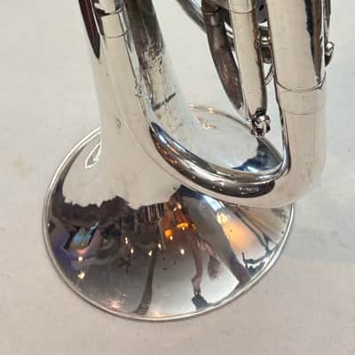 Blessing BM311S Silver-Plated Marching Baritone – Good Condition, Original Case image 17
