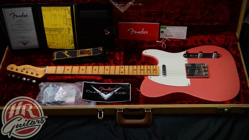 Fender CUSTOM SHOP 1956 Telecaster Journeyman 2019 - Fiesta Red image 1