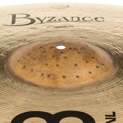 Meinl Byzance Polyphonic Brilliant Ride Cymbal 22" image 5