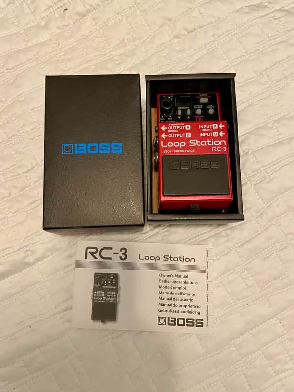 Boss RC-3 Loop Station 2011 - Present - Red image 1
