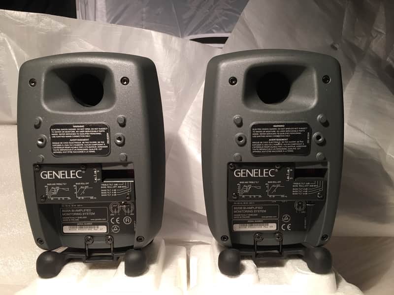Genelec 8020A and 8020B Powered Monitors (as Pair) with Free