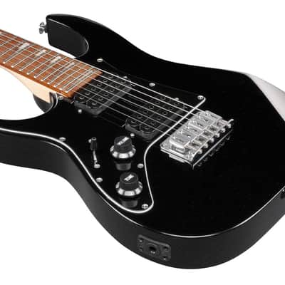 Ibanez GIO RG miKro 6 String Electric Guitar Lefty - Black Night (GRGM21BKNL) image 9