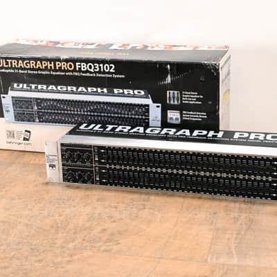 Behringer ULTRAGRAPH PRO FBQ3102 Dual 31-Band Graphic Equalizer CG01NNK image 1