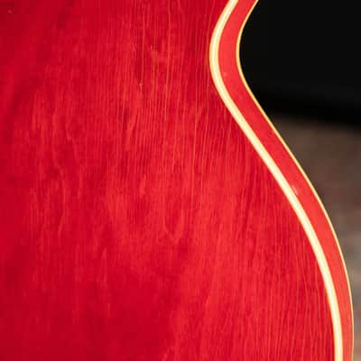 Gibson 1961 ES-330TC Thinline Hollow Body Electric Guitar Cherry with Hardshell Case - Used image 22