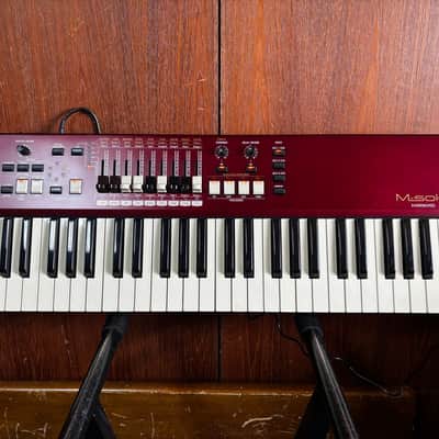 Hammond M-Solo Portable Organ - Burgundy w/ gig bag image 1