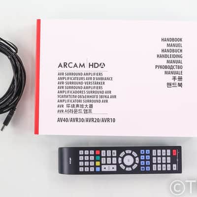 Arcam AV40 16 Channel Home Theater Receiver; AV-40; 9.1.6; Remote image 6