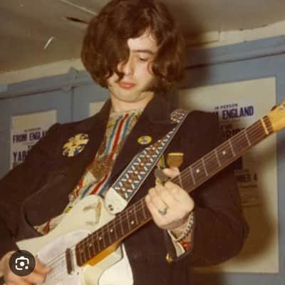 60’s Ace  Stain Glass Guitar Strap - Hendrix - Jimmy Page image 8