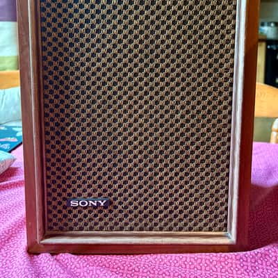 Sony SS-510 Speaker System 1972 - Mahogany Veneer image 4