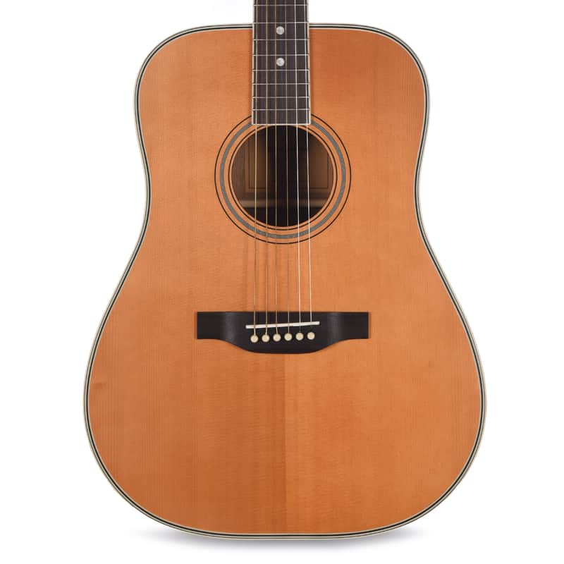 Orangewood Austen Retro Dreadnought Acoustic Guitar Aged Satin Natural Bild 1