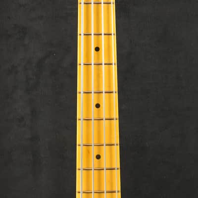 Mint Fender 75th Anniversary American Vintage II 1951 Precision Bass Butterscotch Blonde Maple Fingerboard image 5
