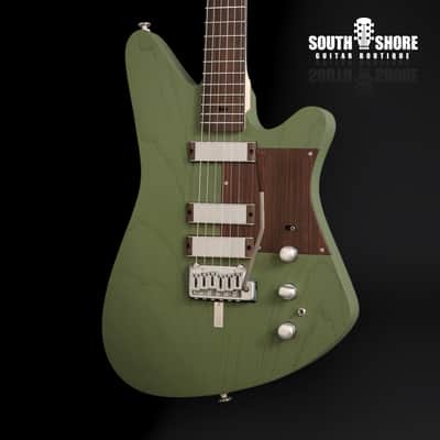 Tao Guitars Sutorato “U-A-M” - Lincoln Green (black filled pores) w/ ABM 2-Point Trem. NEW (Authorized Dealer) *VIDEO ADDED* image 1