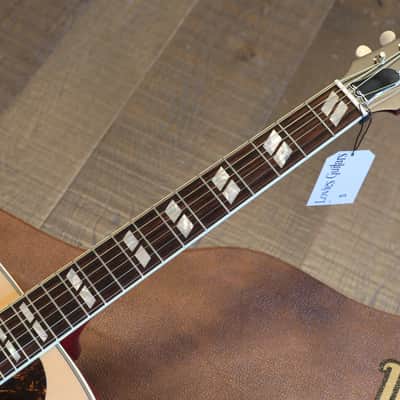 Mint! 2025 Gibson Country Western Acoustic Guitar Natural Satin + OHSC image 7