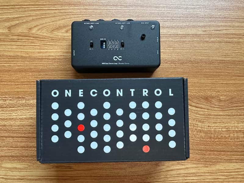 One Control Minimal Series MIDI Dual Stereo Loop (OC-M-MDSL) 2020s