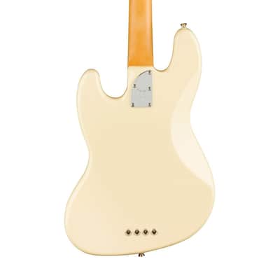 Used Fender American Professional II Jazz Bass - Olympic White w/ Maple FB image 7