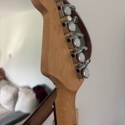 Daphne Blue 2000's Strat w/ Lambertones Crema and Hi/Lo Trons image 14