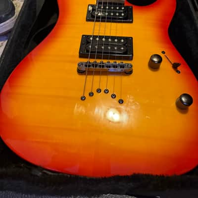 Dean Custom 350 2010s - Trans Amber Burst image 3