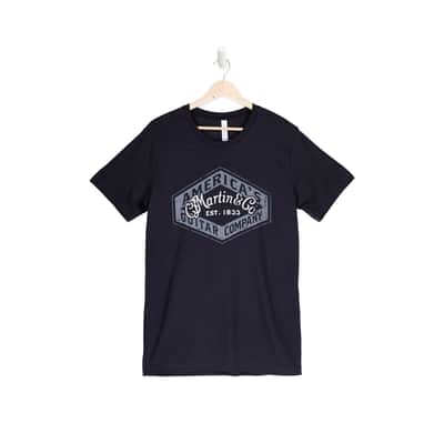 Martin 18CM0171 America's Guitar T-Shirt, Dark Grey, 3XL image 1