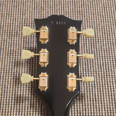 Gibson Les Paul Custom 1957 VOS 3 Pick-Up Bigsby 2010 - Ebony (Black Beauty) image 6