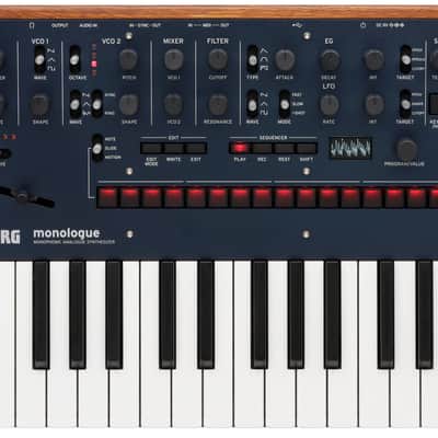 Korg Monologue Monophonic Analog Synthesizer - Blue