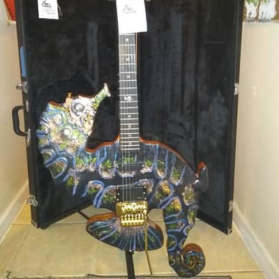 Juicy Guitars Sea Horse "New Jersey" 2021 Black Sparkling Gloss image 11