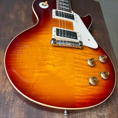 Gibson Custom Shop '55 **HOT MOD** Les Paul 2010 - Cognac Birst VOS _ 1955 Refin Limited Edition image 16