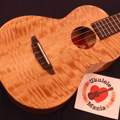 Rebel Curly Mango Gloss Tenor with Ebony Fretboard & Bridge #5151 image 13