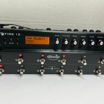 Atomic AmpliFIRE 12 Modeling Guitar Multi-Effects Amp Modeler Pedal 5 Pitch Shifter Harmonizer Whammy Perfect match for an Atomic CLR Reference FRFR Monitor Satchel the lead guitarist for Steel Panther used one live. image 11