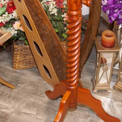Roosebeck MSTDRC | Single Tray Spiral Red Cedar Music Stand. New with Full Warranty! image 5