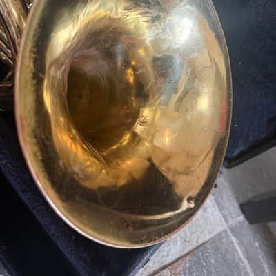 Bach Mercedes Marching Baritone Horn with case and mouthpiece, Made in USA image 14