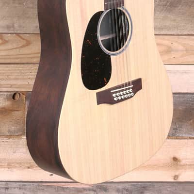 Martin D-X2E Brazilian 12-String Left-Handed Acoustic/Electric Guitar w/ Case image 2