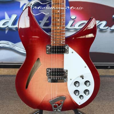 Rickenbacker 330 6-String Electric Guitar - 1997! w/Original Case Fireglo USED image 10