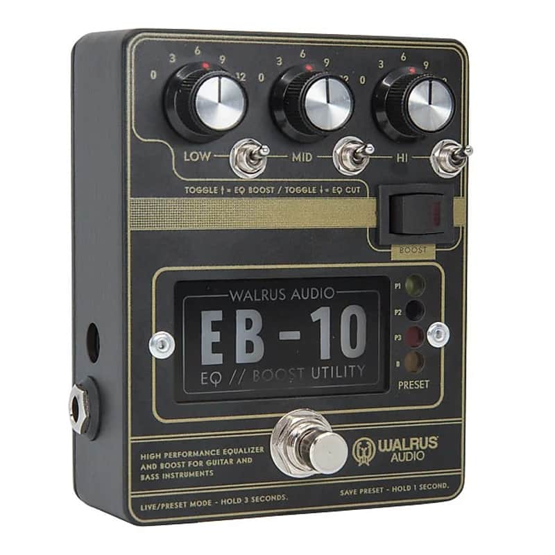 Walrus Audio EB-10 Preamp/EQ/Boost image 3
