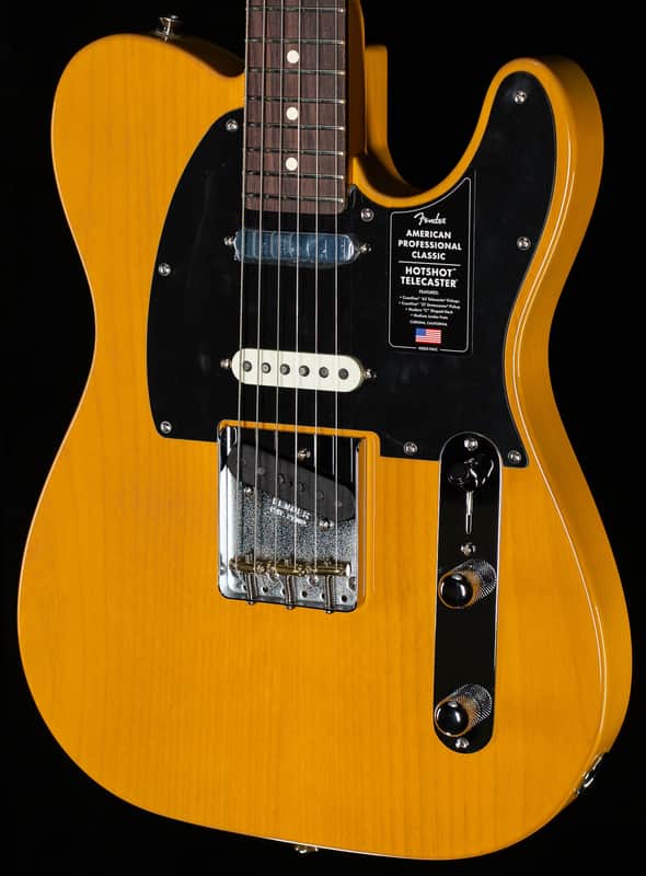 Fender American Professional Classic Hotshot Telecaster Rosewood Fingerboard Butterscotch Blonde (262) image 1