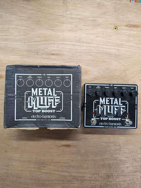 Electro-Harmonix Metal Muff Distortion with Top Boost