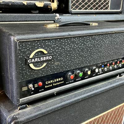 Carlsbro CS-60 tube amplifier 1960’s - Partridge transformers original vintage uk England reverb tube amplifier amp image 4