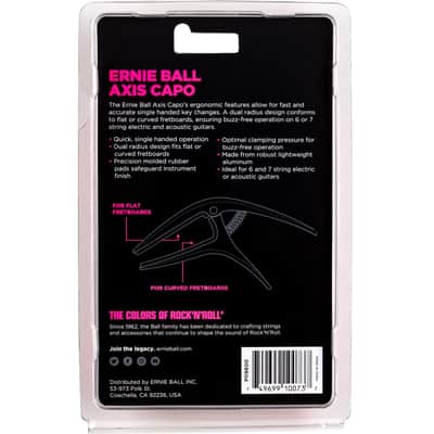 Ernie Ball Axis Capo Black image 3