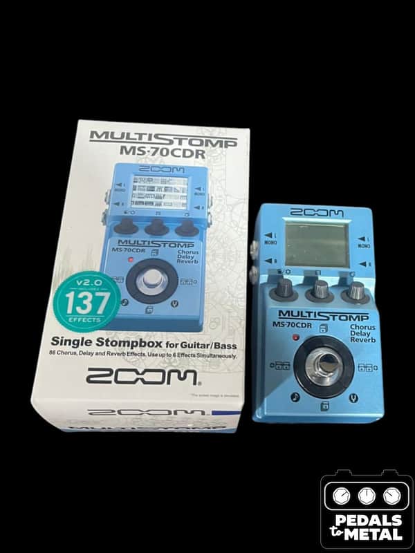 Zoom MS-70CDR MultiStomp