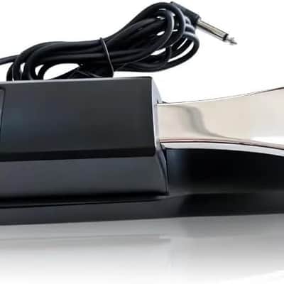 Liquid Audio Deluxe Keyboard Sustain Pedal - Universal Pedal Ideal for Yamaha, Casio, Roland, Korg, Behringer, Moog Keyboards - Includes Polarity Switch, 1/4" Input Plug, and Extended 6.5ft Cable image 3
