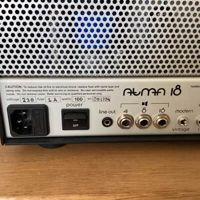 Bogner Atma 3-Channel 18-Watt Guitar Amp Head 2010s - Black with Aluminum Front image 6