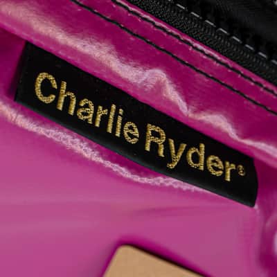 Charlie Ryder Urban Water Resistant Guitar Gigbag Blue & Pink - Be Seen and Travel in Style image 4