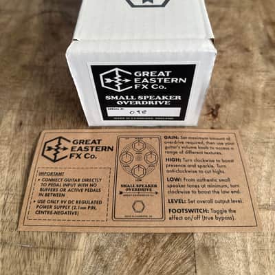 Great Eastern FX Co. Small Speaker Overdrive image 8