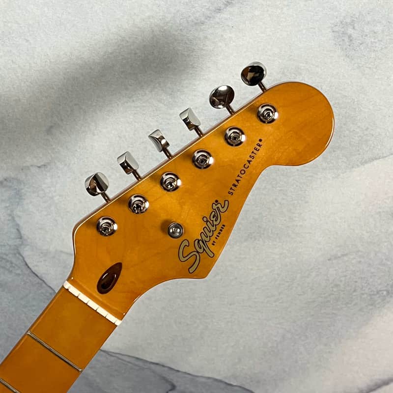 Squier Classic Vibe 50s Loaded Stratocaster Neck Vintage Tint with Maple Fingerboard image 1