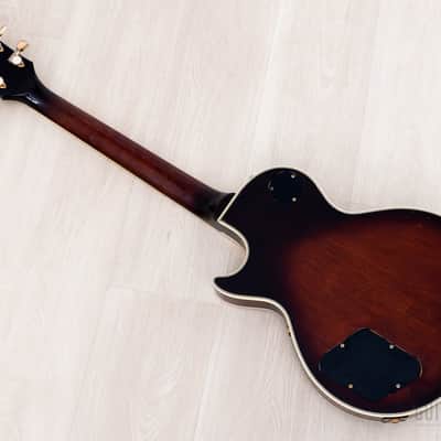 1985 Greco EGC68-50 Custom Mint Collection Vintage Guitar Violin Burst, Japan Fujigen w/ Case, Screamin PAFs image 12